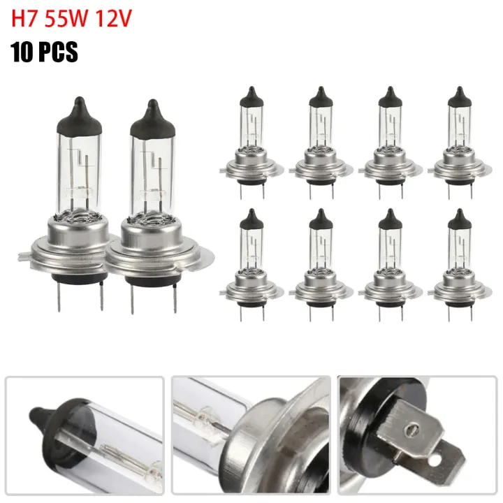 10PCS%20Halogen%20Headlight%20Bulb%20Super%20%20Warm%20White%20Light%20H7%2055W%2012V%20Bulb%20Headlight%20Halogen%20Lamp%20Car%20HeadLight%20Replacement%20Bulb%20-%20Image%205
