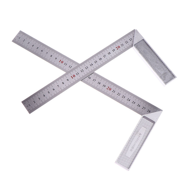 Measuring Rule Asm Stainless steel 250mm/300mm Aluminum Alloy Square Ruler Right Angle ...