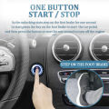 Hippcron Car Alarm Start Stop Button Engine Keyless Entry System Push Button Starter Stop Auto. 