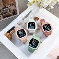 Ladies Small Square Watch I Fashion Astronaut LED Electronic Watch. 