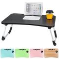 Laptop Bed Table with Cup Holder. 