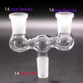 Red Wine Bottle adapter Reclaim Ash Catcher 3 in 1 Glass Adapter Lab Glass.
