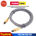 4 #   Caravan Crew Optical Audio Cable / Toslink/ Digital Optical Cable for Tv, Home Theater Audio, High Quality Optical Cable, Digital Optical Audio, Fiber Optic Cable. 