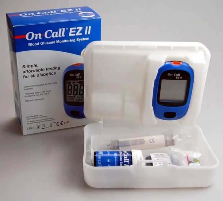 On call EZ Blood Glucometer | Daraz.com.bd