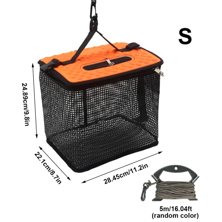 Floating%20Fish%20Basket%20Fish%20Basket%20for%20Caught%20Fish%20Foldable%20Fishing%20Holder%20Minnow%20Bucket%20Portable%20Collapsible%20Mesh%20Fishing%20Bait%20-%20Image%207