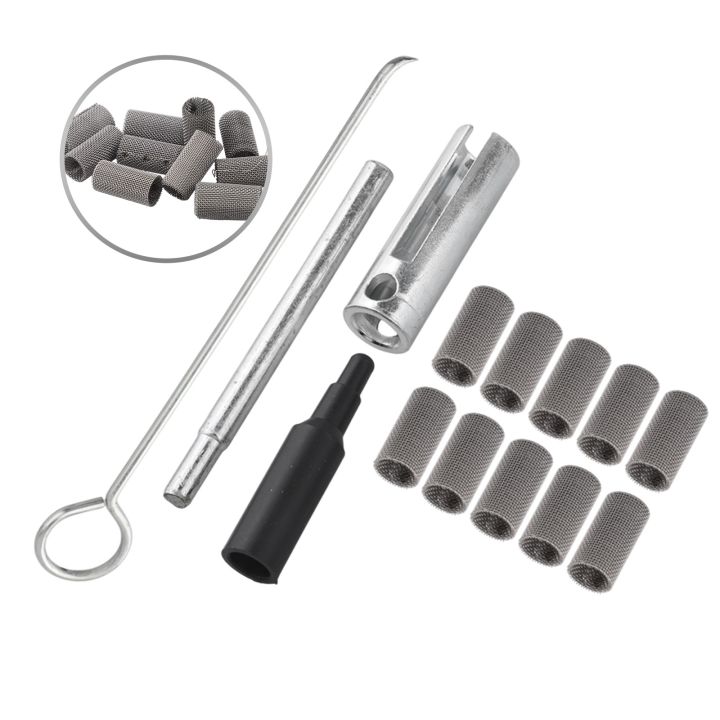 14pcs Glow Parking Heater Special Repair Tool Atomizing Mesh Thimble Wrench Kit Heater Ignition Maintenance Tool