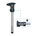 150mm 100mm Electronic Digital Caliper Carbon Fiber Dial Vernier Caliper Gauge Micrometer Digital Ruler Measuring Tool. 