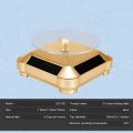 Solar Showcase 360 Turntable Rotating Jewelry Watch Ring Phone Stand Display Jewelry Organizer Hard Display Stand. 