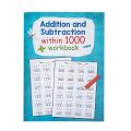 Addition And Subtraction Within 1000 Maths Workbook Primary School Training Book Arithmetic Competition Teaching Aids Montessori. 