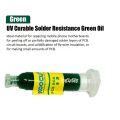 UV Transparent Curing
Solder Mask for Mobile Phone Repair Jumping
Wire Quick Dry Curing Welding Paste Flux Oil Similar Mechanic Koocu UV Solder Mask. 