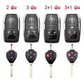 Toyota car key case for Toyota Vios Avanza Yaris Fortuner Corolla cross Altis CHR Yaris Ativ Camry. 