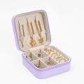 Mini Jewelry Organizer Display Travel Jewelry Zipper Case Boxes Earrings Necklace Ring Portable Jewelry Box..