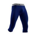 Men's anti-wear leg sports stretch leg underwear cropped shorts Quick drying boxers Running long boxers. 