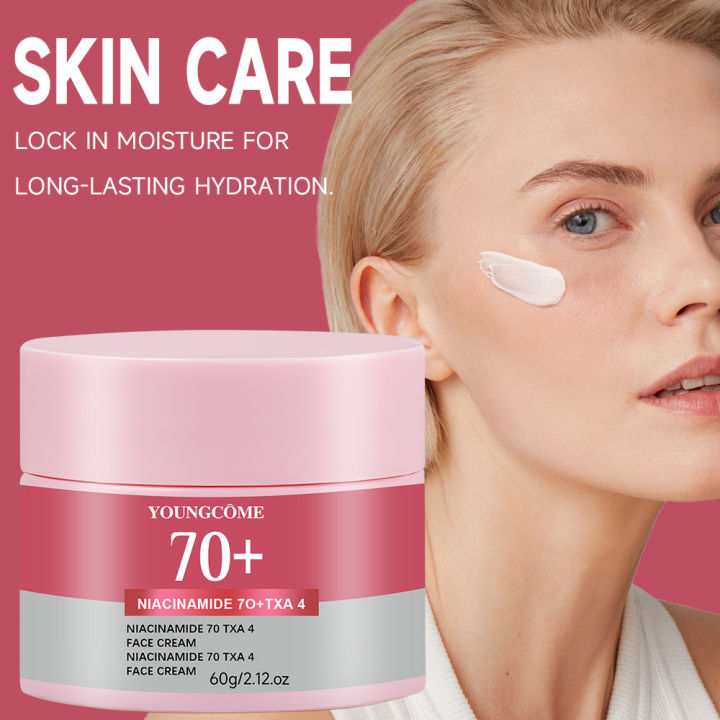 YOUNGCOME%20%2070%25%20Niacinamide%20Facial%20Serum%20&Facial%20Cream%20Set%20Fade%20Melanin%20Moisturzing%20Shrink%20Pores%20Smooth%20Brightening%20Skin%20Care%20-%20Image%202