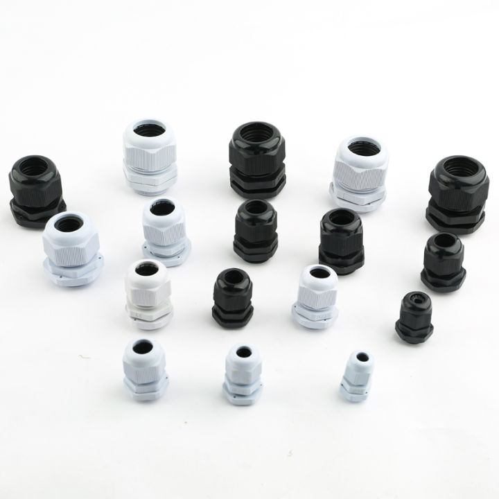 JINH%20IP68%2010Pcs%20PG%20Series%20Waterproof%20Cable%20Gland%20Cable%20Entry%20White%20Nylon%20Plastic%20Connector%20PG7/9/11/13.5/16%20PG19/21/24/25%20-%20Image%206
