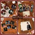 Genuine Harry Potter Hogwarts Commemorative Ticket Holder Set Hermione Malfoy Snape Merchandise Notes Bookmarks Stationery . 
