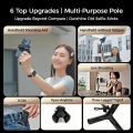 4-in-1 Multifunctional Magnetic mini Selfie Stick with 360° Rotation Wireless Bluetooth Control Magnetic Phone Holder. 