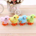 L & L * ready to ship from-Bangkok * steel jump toy children's toy chicken chick walking toy 8cm * 7cm. 