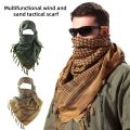 Summer  Desert Keffiyeh Shemagh Scarf Wrap for Men And Women Arab Head Neck Protection Multi-Functional . 