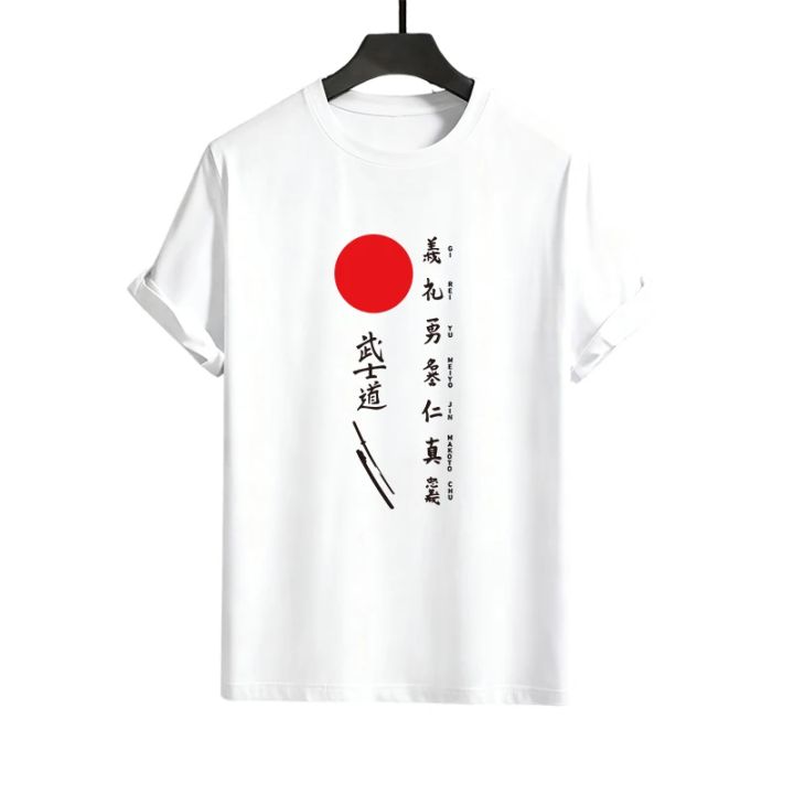 Japan%20Bushido%20Print%20T-shirt%20+%20Sweatpants%20Men%20Tracksuit%20Urban%20Casual%20Fashion%20Outfit%20Spring%20Summer%20Home%20Outdoor%20Comfort%20Men's%20Set%20-%20Image%203