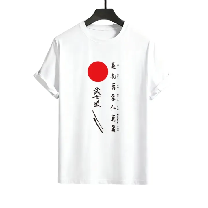 Japan%20Bushido%20Print%20T-shirt%20+%20Sweatpants%20Men%20Tracksuit%20Urban%20Casual%20Fashion%20Outfit%20Spring%20Summer%20Home%20Outdoor%20Comfort%20Men's%20Set%20-%20Image%203