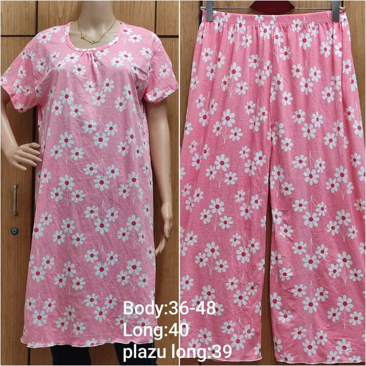 Women's%20Cotton%20T%20Shirt%20&%20Palazzo%20Set%20Combo%20Pack%20Casual%20Two%20Piece%20Outfit%20-%20Image%205