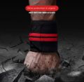 2Pcs Black OK Cloth Gym Wrist Wraps – Sports & Workout Wristbands for Weightlifting, Running, Basketball, Football & Fitness. 