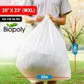 Biopoly Eco-friendly Trash Bag (20” X 23”) - 90 pcs I Garbage Bag । Moyla Felar Bag । Waste Bag । Biodegradable। Compostable । Poly Bag.