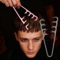 Fluffy Texture Styling Comb Volumizing Wide-Tooth Hair Styling Comb Tools Natural Curling Perm Tool Fluffy Bangs Clips.