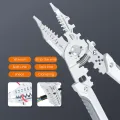 AIRAJ 7 Inch Multi Functional Wire Stripper Pliers and Stripping Specialized for Electricians Tools Crimping Pliers Terminal. 