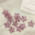 Colorful Star BB Trendy Hair Clips Shiny Cute Fashion Y2k Hair Accessories Barrette Women Simple Kawaii BB Clip Hair Volume Clip. 