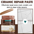100 ML Ceramic Tile Adhesive Universal Ceramic Crack Paste Quick Fix Porcelain Repair Set for Marble/Bathtub/Toilet/Sink Repair. 