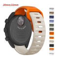 20mm 22mm Silicone Strap for Omega X Swatch Joint MoonSwatch Planet Band Quick Release Sport Bracelet for Samsung Galaxy Watch 5. 