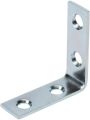 Steel L Shaped Support Angle with Screw for Wall, Size:- 2'' X 2"Pack of 2. 