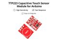 TTP223 Capacitive Touch Sensor Module for Arduino – Single Channel, High Sensitivity, Easy to Use. 