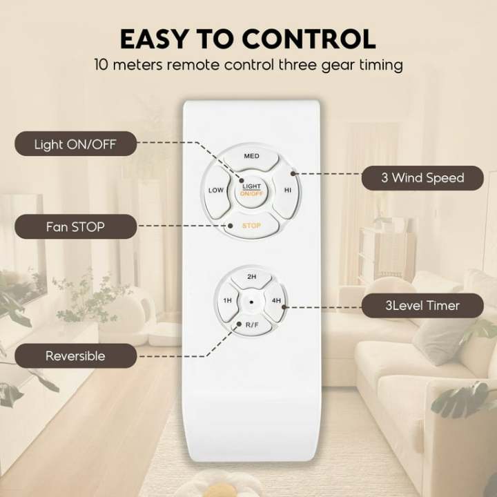 Fan Remote - Compatible with Khursheed AC DC Fan and Ceiling Fans for ...