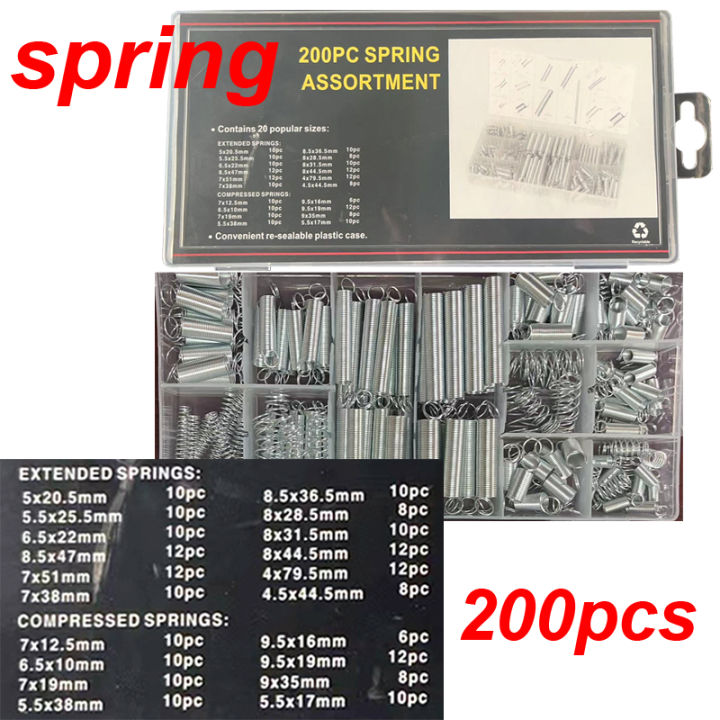 200pcs%20Extension%20Spring%20Set%20Hardware%20Tool%20Metal%20Steel%20Assorted%20Steel%20Spring%20Electrical%20Spring%20Set%20Drum%20Extension%20Tension%20Springs%20-%20Image%206