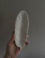 Jesmonite Big Feather Trinket Tray, Customized. 