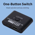 4K X 2K HDTV Switch Bi-Direction 2 Ports HDTV Splitter Switch For Laptop PC PS3/4 TV Box To Monitor TV Projector Adapter.