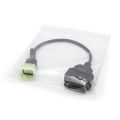 For KTM 6pin OBD2 Connector Motorcycle Motobike adapter cable OBD 2 Extension cable. 