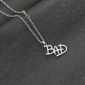 Artist Singer Michael BAD Necklace Rock Roll Everlasting Jackson Classic MJ Pendant Hot Charm Punk Cosplay Accessories Fans . 