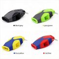 Referee Whistle Double Cavity No Core Design High Decibel Portable Whistle for Sports Training Survival Emergency High Treble.