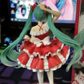 TAITO FURYU Original Anime Figure Hatsune Miku The Artist Bunny Girl Action Figure Toys for Kids  Collectible Model Dolls. 