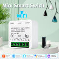 1/2 Gang Tuya Wifi Smart Home Light Switch Suitable 100-240V 16A/20A Light Switch Smart Life Voice Control for Alexa Google Home lightify. 