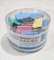 41mm Colour Binder Clip / Paper Clip (One Box = ১২ Pcs) For Multipurpose Use. 