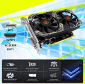 AIBOMAN Gamer Black Yellow AMD RX550 4GB GDDR5 Graphics Card 128Bit Dual Fan Computer Assembly Accessories Electric Office Games.