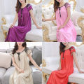 Nightgown Halter Ice Silk Sexy Dressschool Pajamas Simulation Silk Transparent Erotic Home Wear Long Skirt Models Large Size 2xl. 