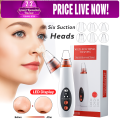 Rechargeable Device for Removing Blackheads and Whiteheads for Men and Women. 
