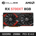 MLLSE AMD RX5700 XT 8GB Graphics Card GDDR6 256Bit PCI-E 4.0×16 6+8Pin Radeon GPU Rx 5600XT Gaming Video Card Placa De Video.