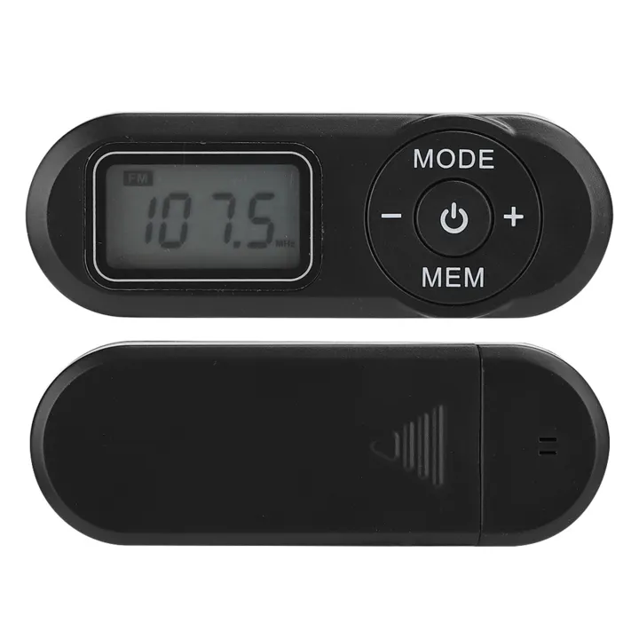 DSP%20Mini%20Portable%201.1inch%20LCD%20Digital%20FM%20Radio%20Music%20Player%20Black%20with%20Earphone%20-%20Image%206